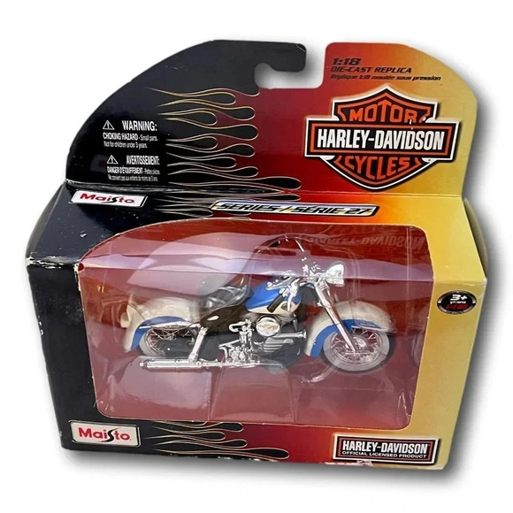 Maisto Harley Davidson Motorcycles Diecast Lot 3 1/18 Series 27  2010 - Picture 6 of 8